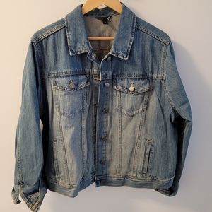 Size 20 Women's jean jacket 100% cotton